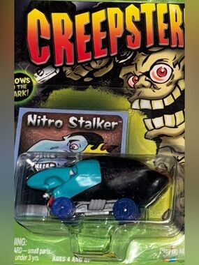 Nitro Stalker Kids Toy Car - Teal and Black